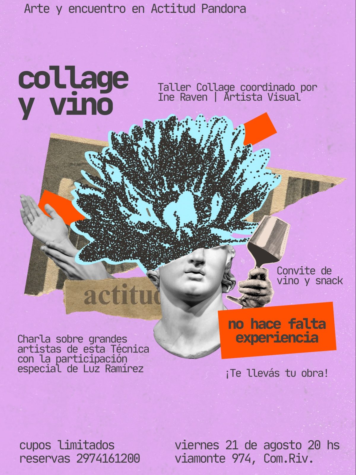 Collage y Vino