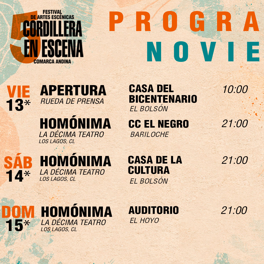 Festival Cordillera en Escena
