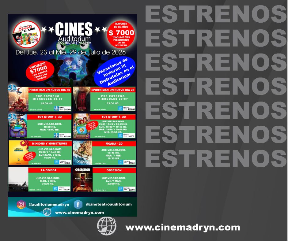 Cine en el Auditorium