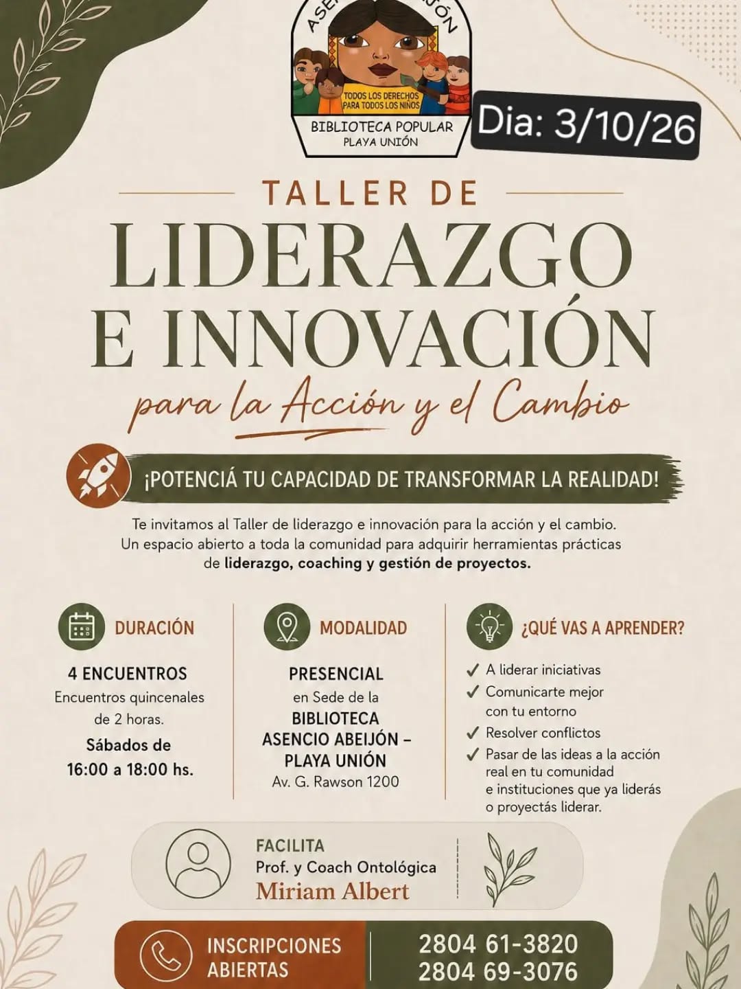Taller de Liderazgo e Innovación
