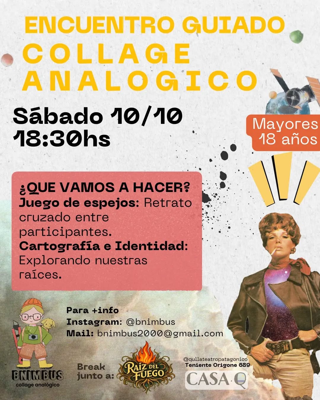 Encuentro Guiado de Collage Analógico