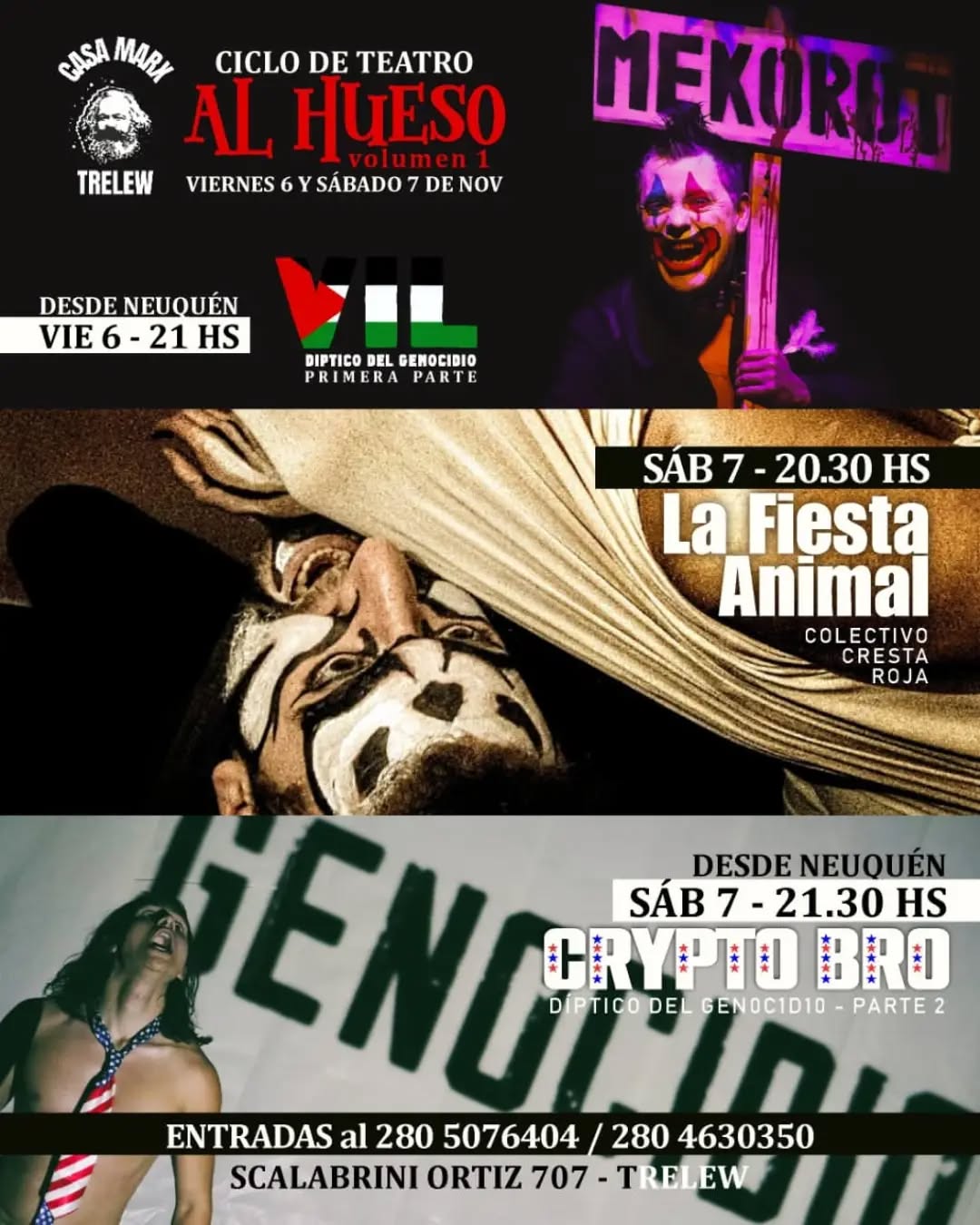 Ciclo de Teatro al Hueso