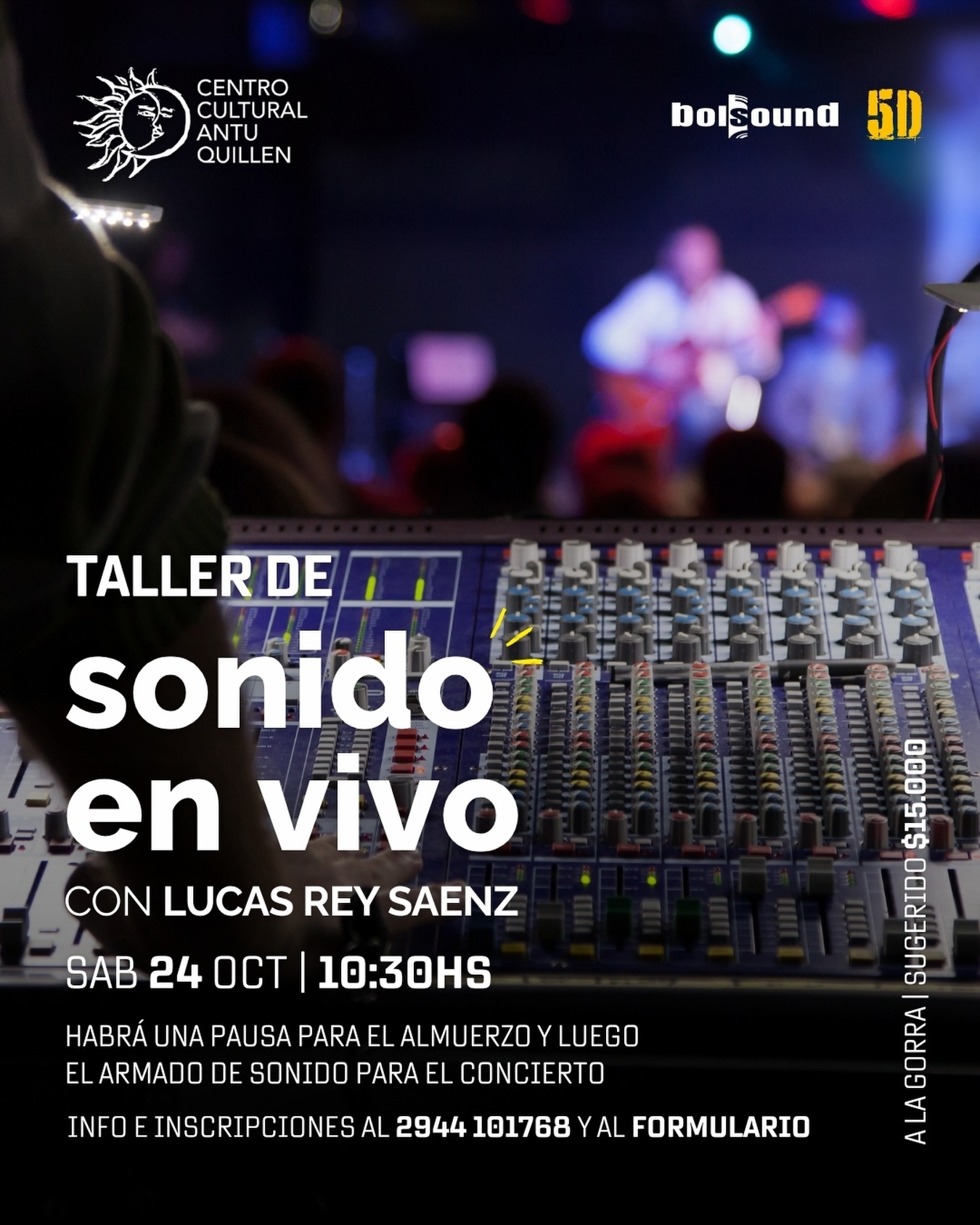 Taller de Sonido en Vivo
