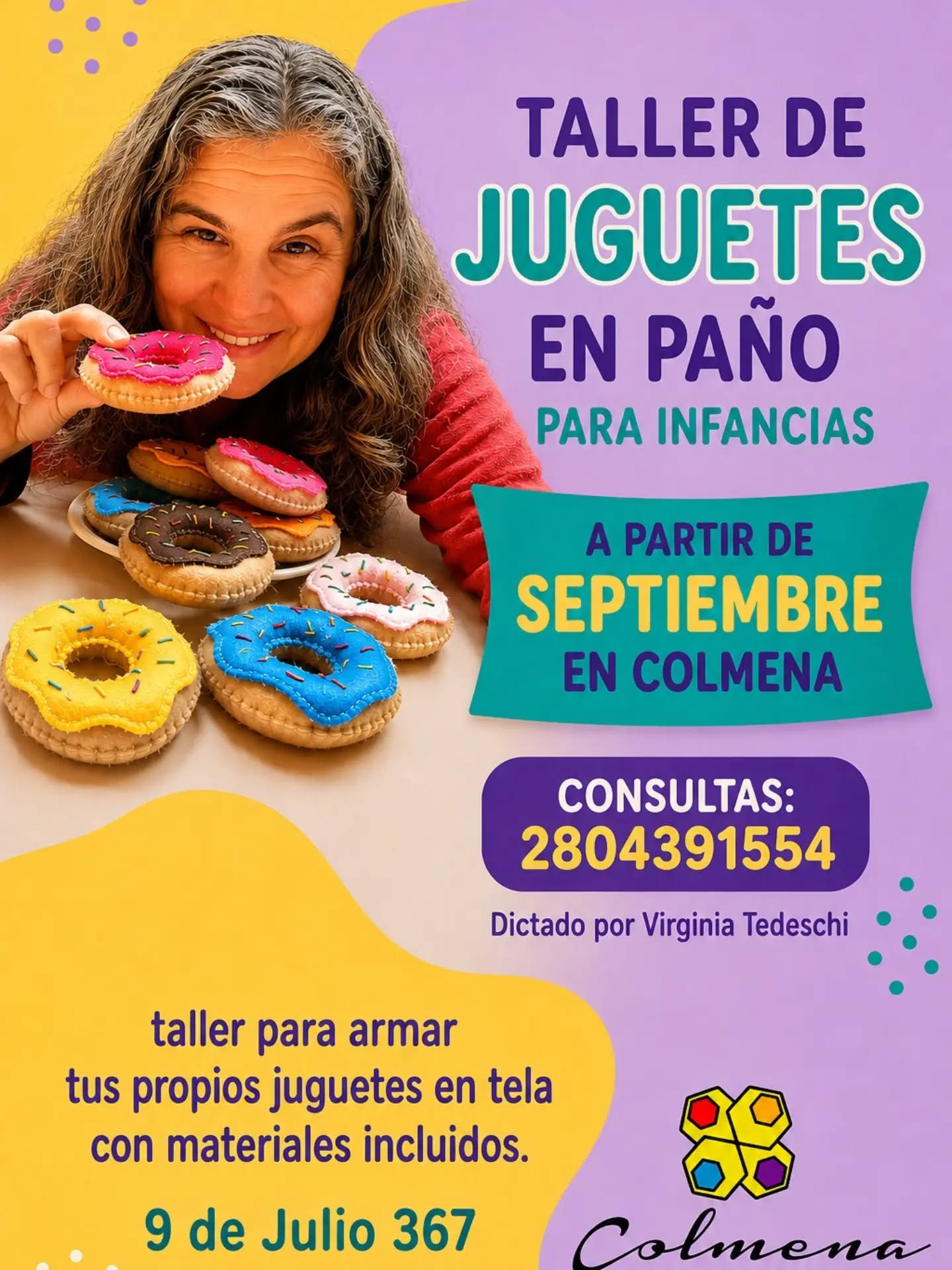 Taller de Juguetes en Paño