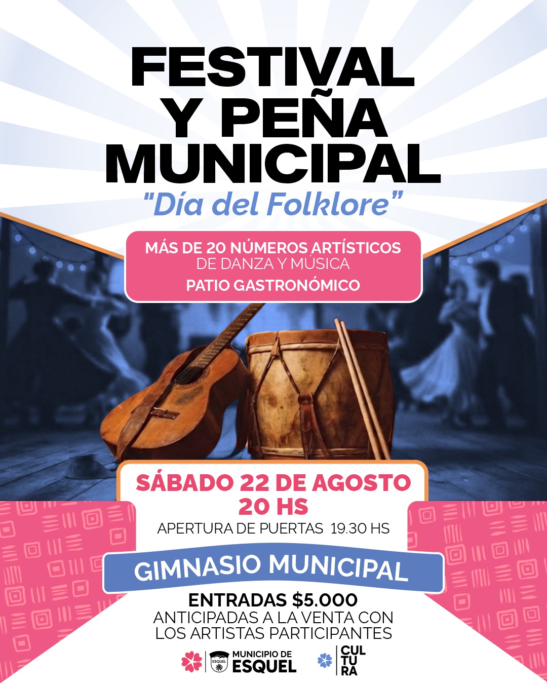 Gran Festival y Peña Municipal del Día del Folclore