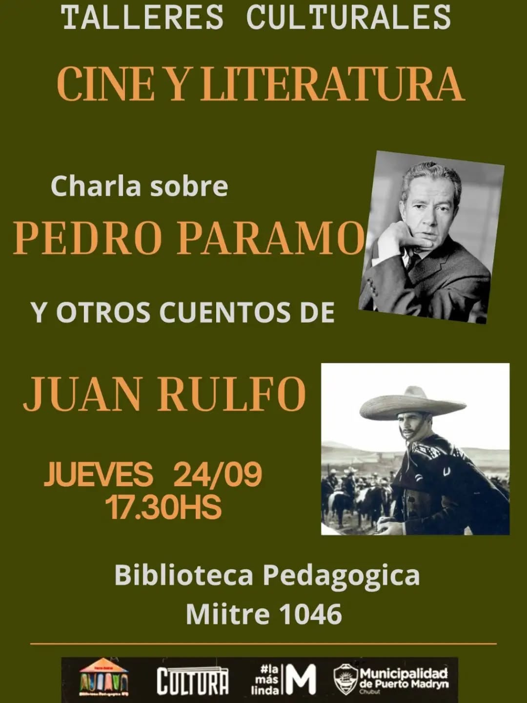 Pedro Páramo en el Taller de Cine & Literatura