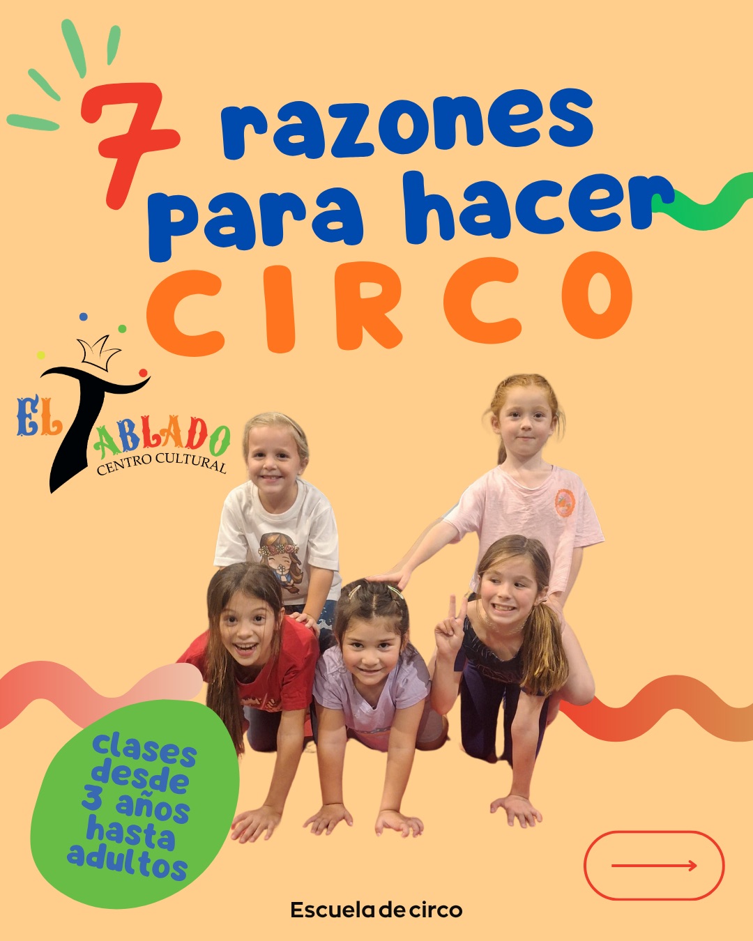 Número del Elenquito de la Escuela de Circo