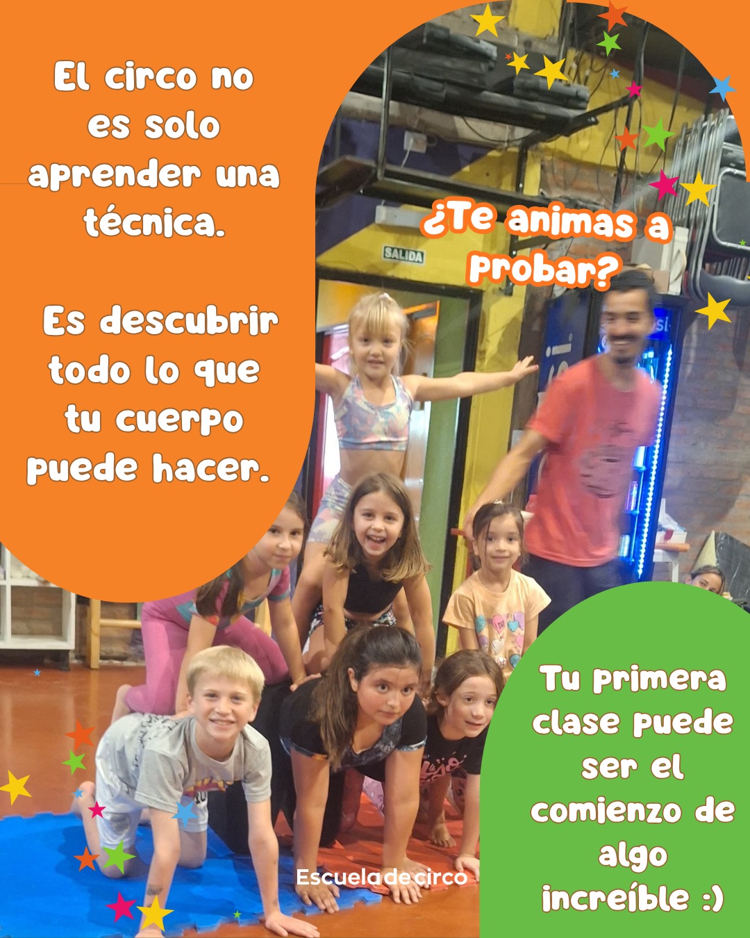 Número del Elenquito de la Escuela de Circo