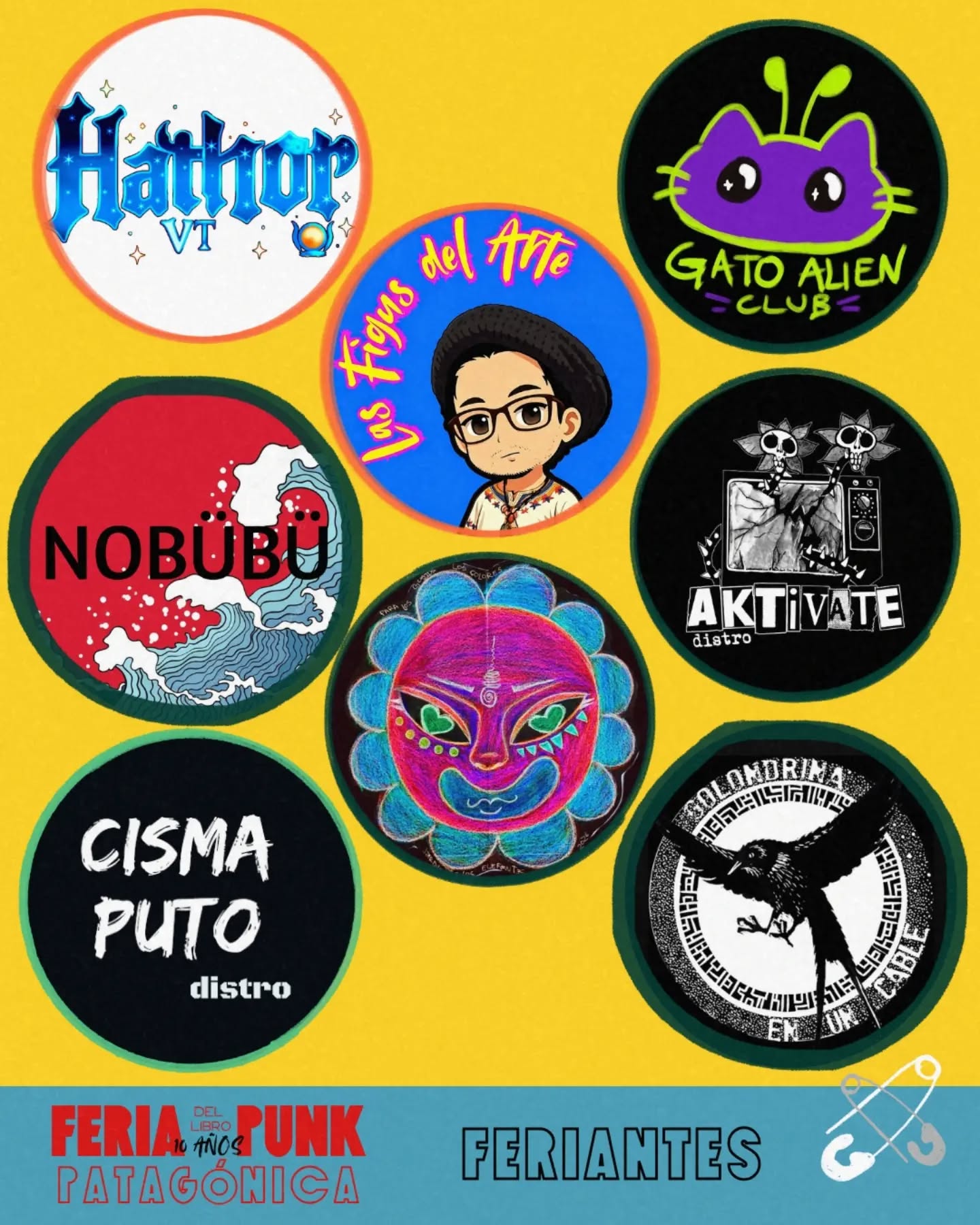 Feria del Libro Punk y Derivadxs Patagónica