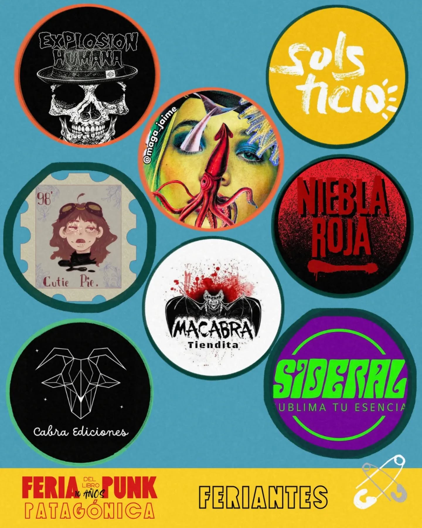 Feria del Libro Punk y Derivadxs Patagónica