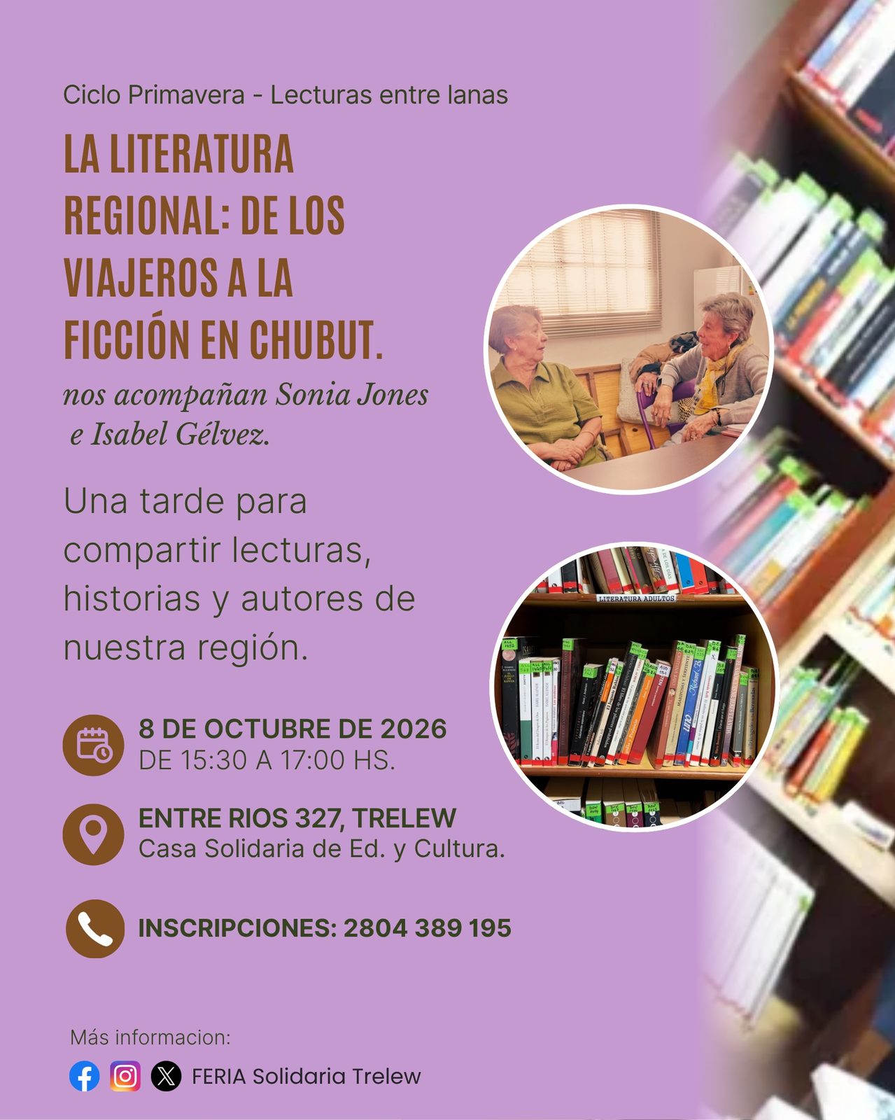 Ciclo Primavera | Lecturas entre Lanas