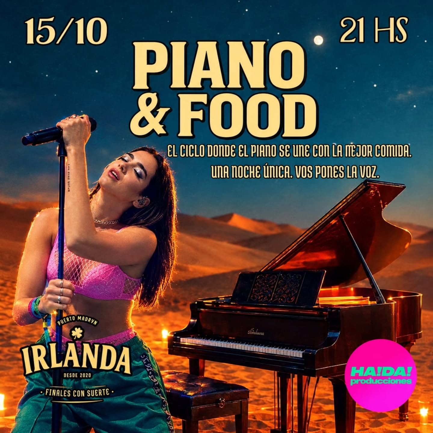 Piano & Food