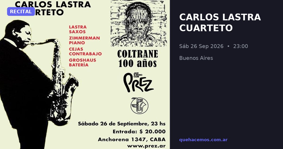 Carlos Lastra Cuarteto