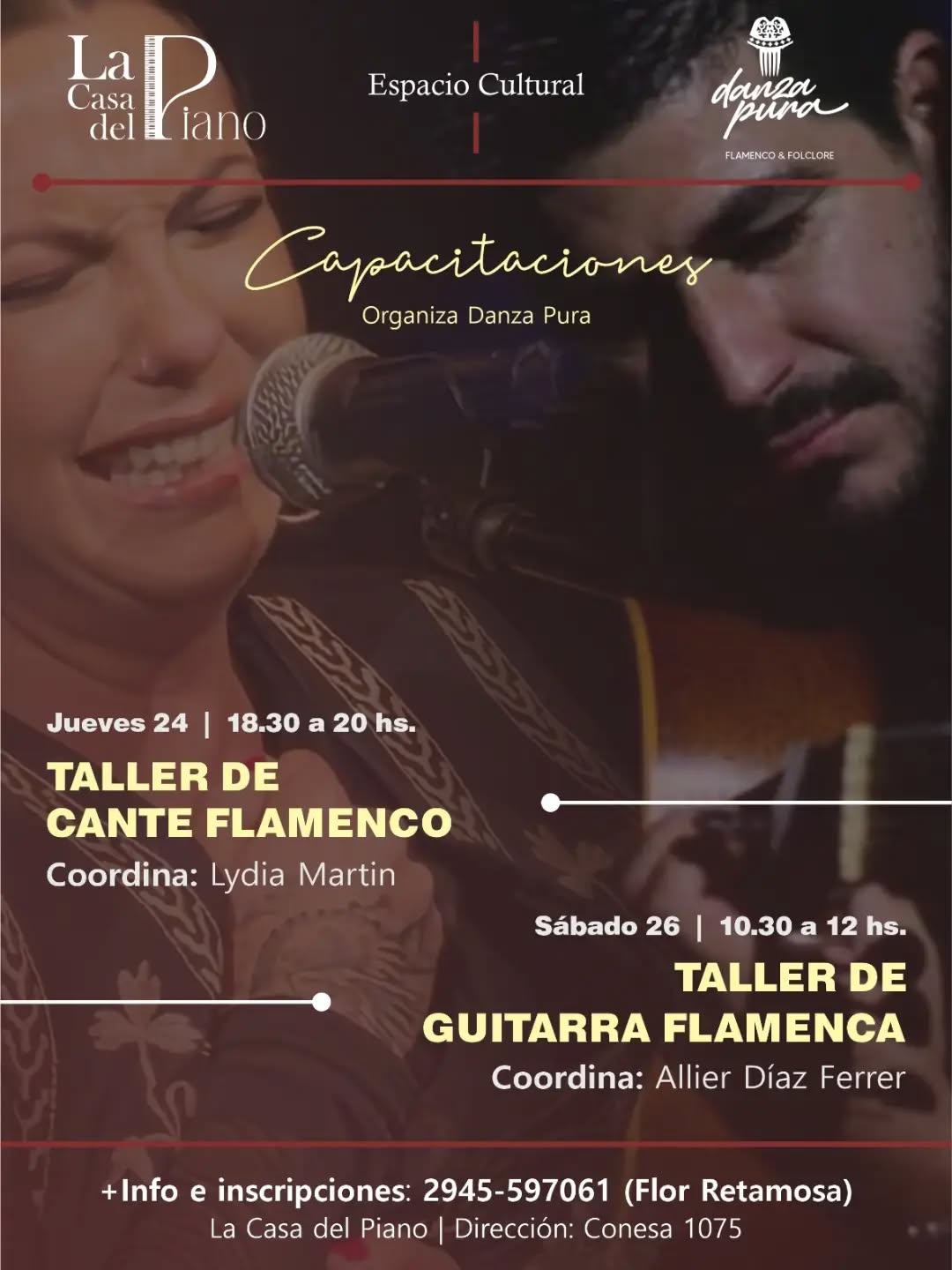 Talleres de Cante y Guitarra Flamenca