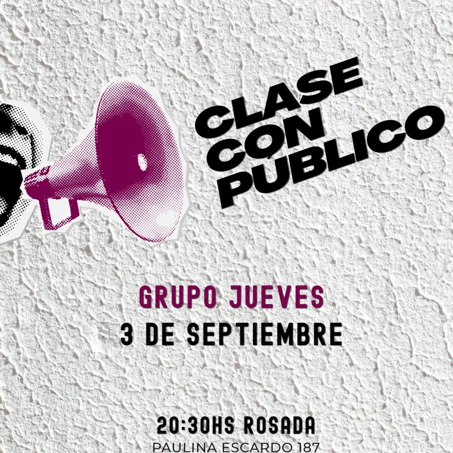 Clases con Público de los Talleres Anuales de Clown