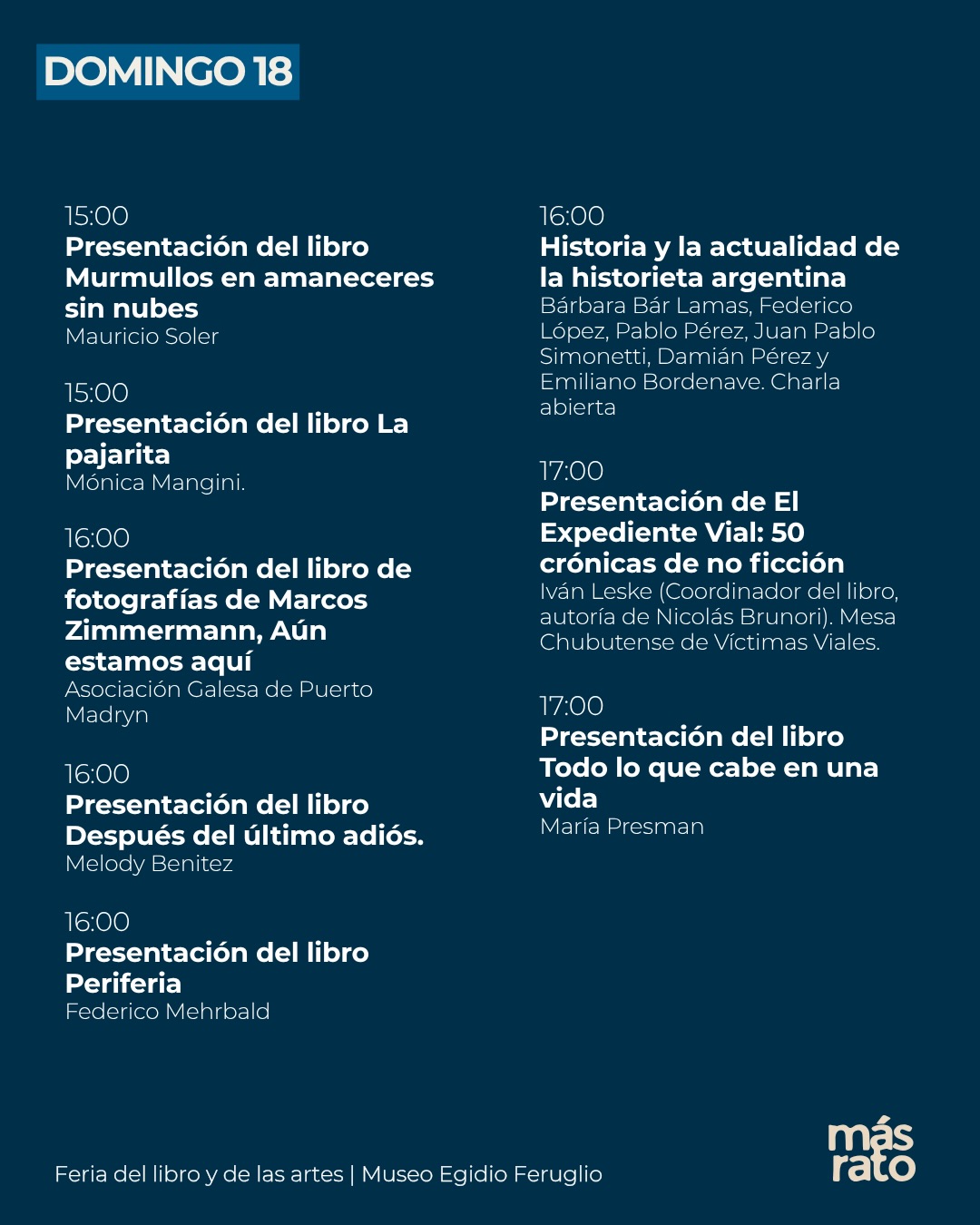 Tercera Edición de la Feria del Libro y de las Artes