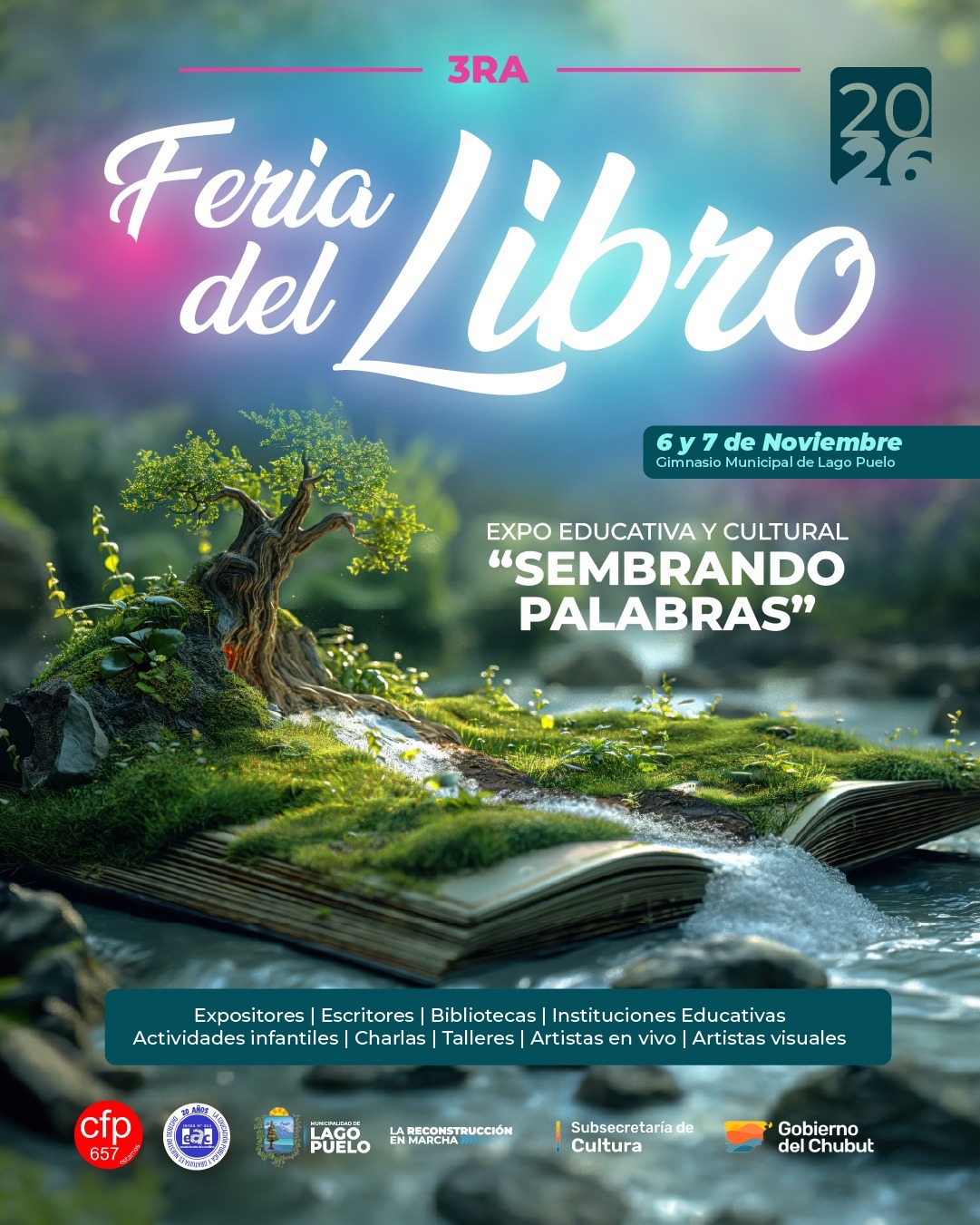 3ª Feria del Libro de Lago Puelo