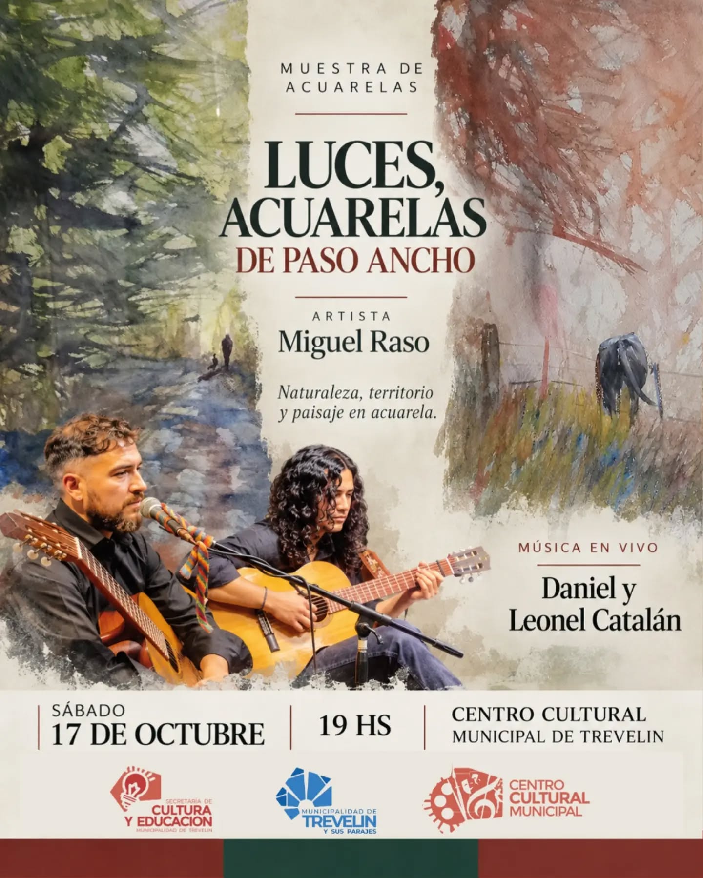 Luces, Acuarelas de Paso Ancho