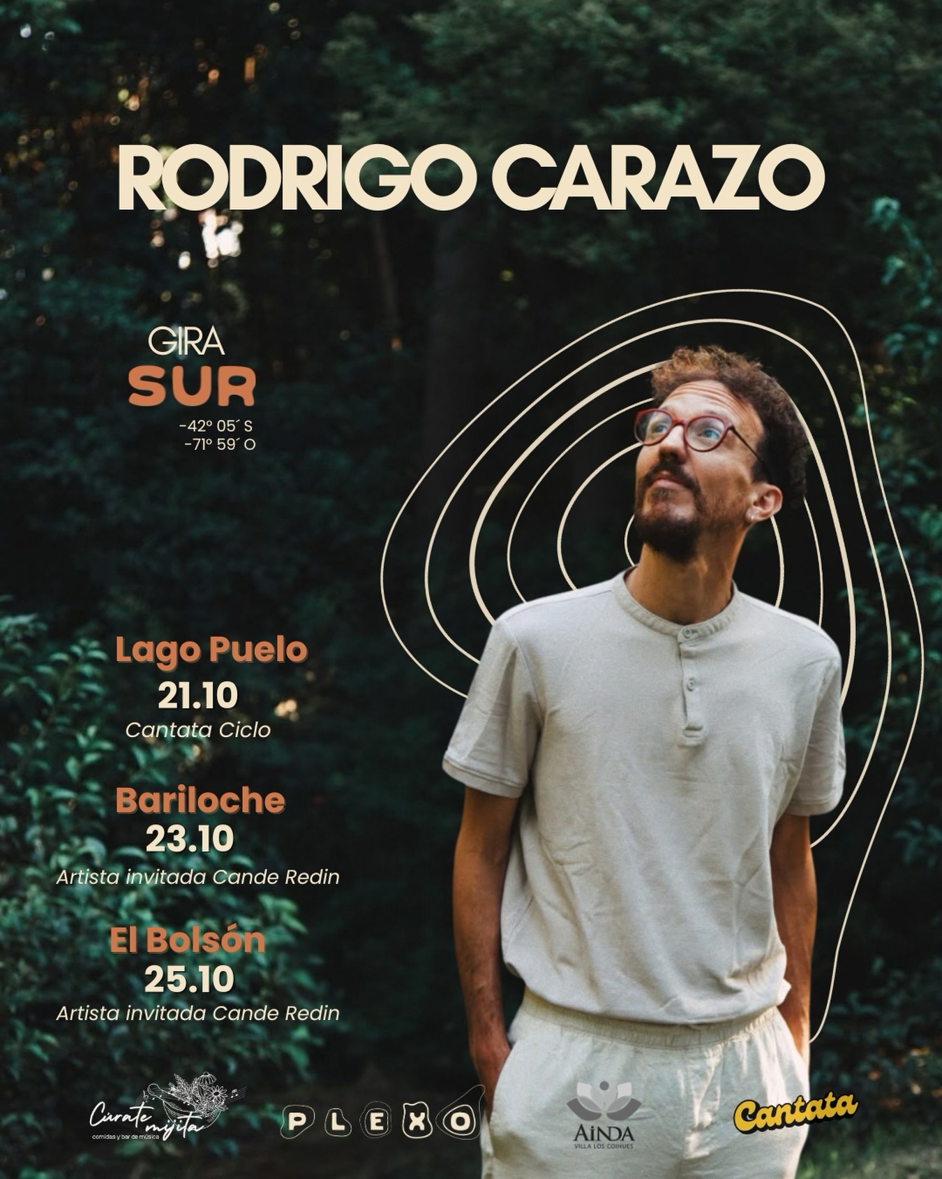 Rodrigo Carazo en Gira por la Patagonia