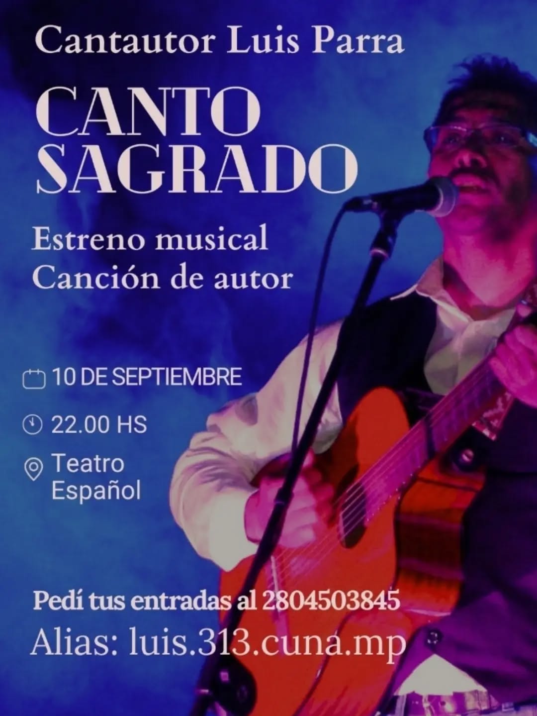 Luis Parra en el Teatro Español