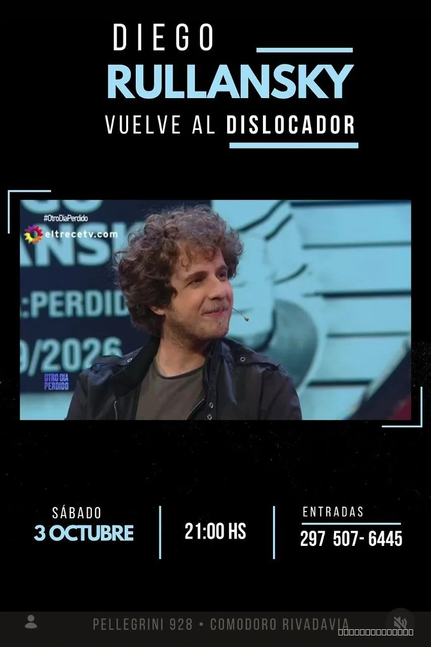 Diego Rullansky Vuelve a Dislocador