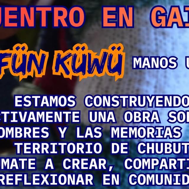 Instalación Artística Colectiva Trafwn Kuwu