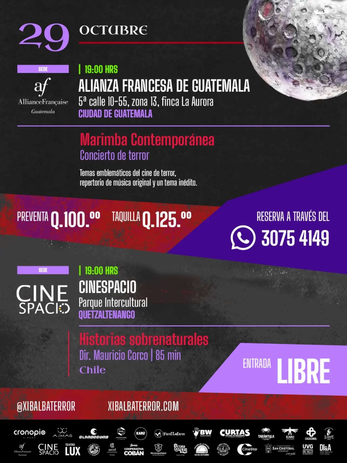 XIBALBÁ Festival de Cine de Terror Latinoamericano