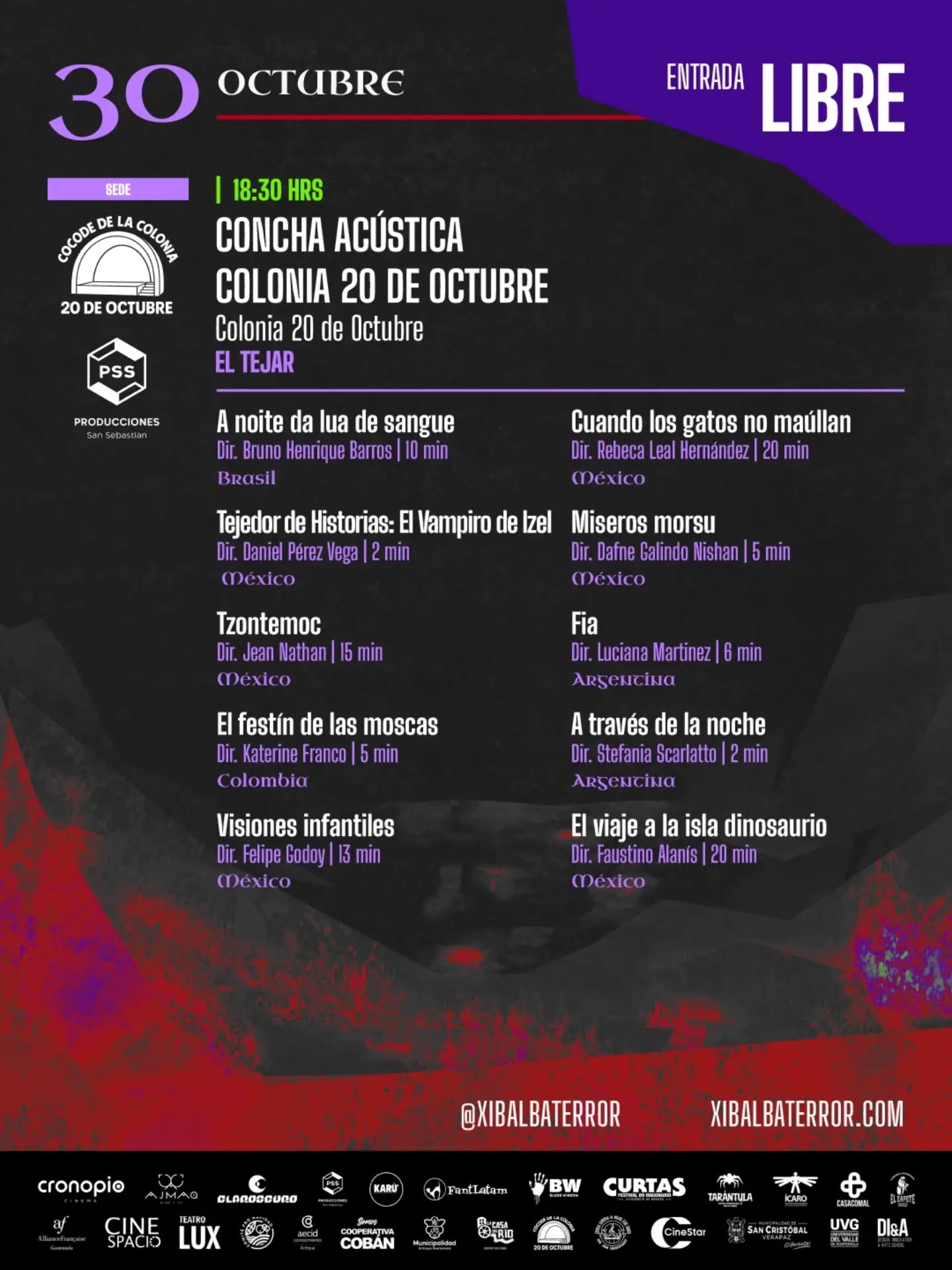 XIBALBÁ Festival de Cine de Terror Latinoamericano