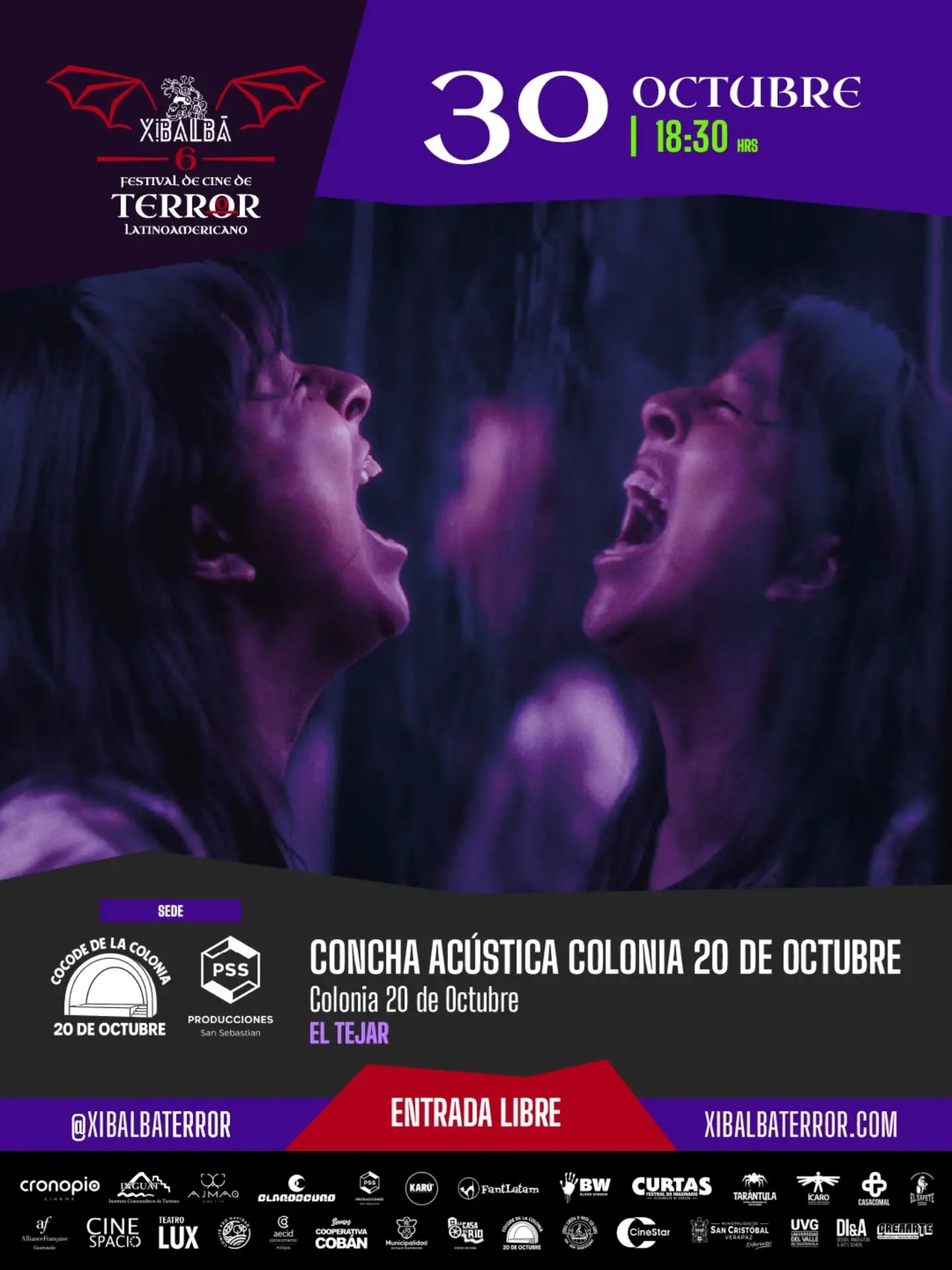 Xibalbá 6to Festival de Cine de Terror Latinoamericano